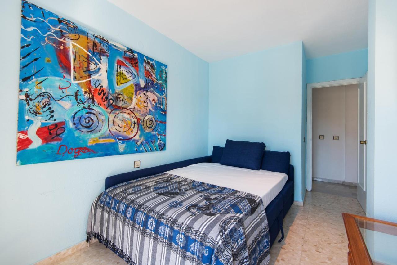 Boliches Center Apartment Next To The Beach, Parking, Pool & Terrace 푸엔히롤라 외부 사진
